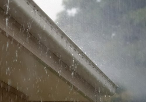 Why Does Rain Drip Behind Gutters?